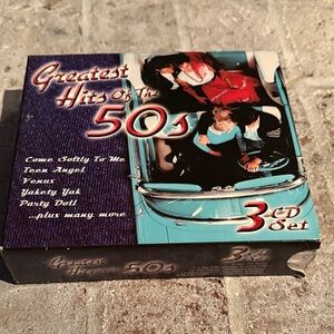 Greatest Hits of the 50s 3 CD Set Rockabilly Doo Wop